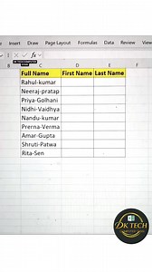 11K views · 90 reactions | Use Of TEXTSPLIT Function In Excel  #Excel #exceltips #trendingnow #explore #Microsoft | DK TECH Computer GYAN | Facebook