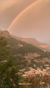 Positano and the rainbow 🌈 | The Positano Diaries