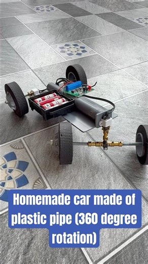 DIY Mini Car Using 3V Motor – Powerful & Simple!