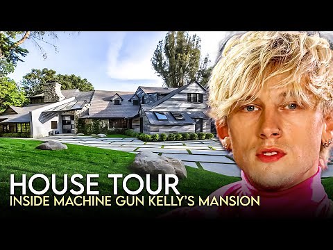 Machine Gun Kelly | House Tour | NEW $7.5 Million Encino Mansion & More