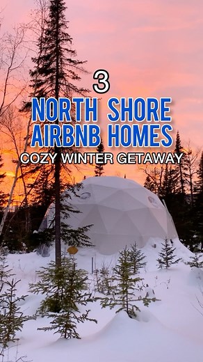 Lutsen, Minnesota is one of my favorite places to visit year-round, and in the winter it’s especially wonderful. With Lutsen Mountains, the best skiing in Minnesota right there, Grand Marais Harbor, tons of restaurants and unique places to cozy up inside and grab a drink, and of course all of the wonderful places to hike, snowshoe and enjoy the Northern Lights, it’s no wonder it’s such a popular place. And luckily, Lutsen has a handful of truly wonderful rental homes. From a geodome to a luxury 