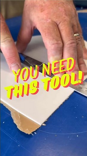Super Easy Scoring Tool for Plastic #tapplastics #TAPtip #plastic