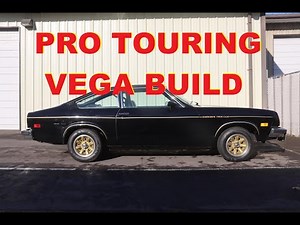 ProTouring Chevy Vega build on Art Morrison chassis - Video 1 - Arrival & last drive in stock format