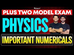 Plus Two Physics Important Numericals | Eduport Plus Two