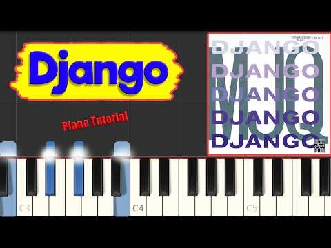 Django - EASY Jazz Piano Tutorial (~Sheets and MIDI in description~)