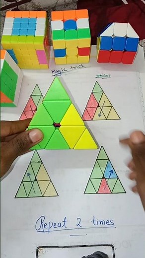 Rubik's cube new Formula Trick solve 🔥😱‪@KingofCubers‬ #youtubeshorts #cube #puzzle #pkcuber