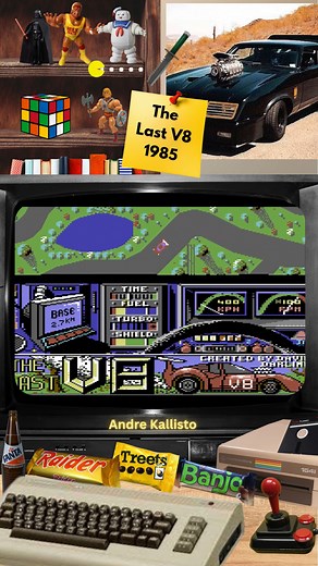 C64 - The Last V8 - 1985 | Andre Kallisto - Retro Game Videos