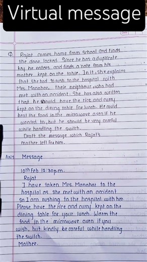 virtual message drafting #englishwritingskill #12thboard #english #maharashtraboard