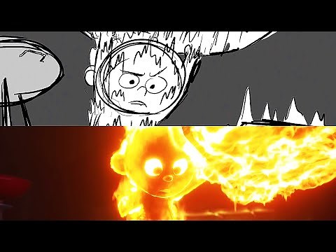 INCREDIBLES 2 - "Jack Jack vs Racoon" Side by Side