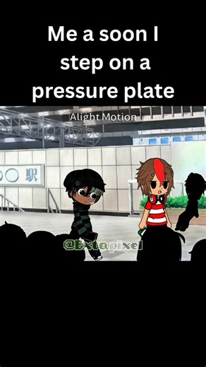 YUJI JUMP REFERENCE! 😜 #gacha #memes