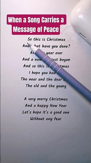 John Lennon & Yoko Ono – Happy Xmas (War Is Over): A Christmas Song With a Powerful Message