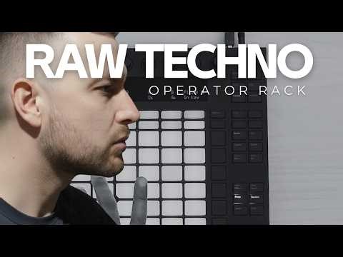 Brutal Techno Sequences in Seconds: Operator Rack (Ableton Live)
