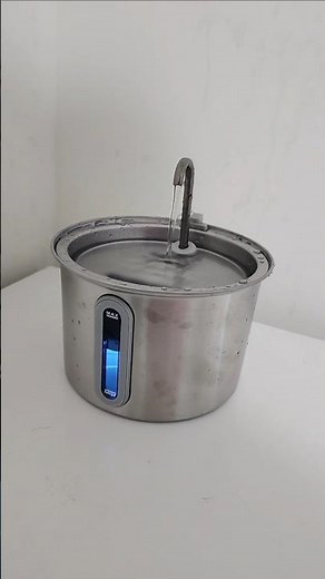 Oneisall Stainless Steel Pet Water Fountain Review
