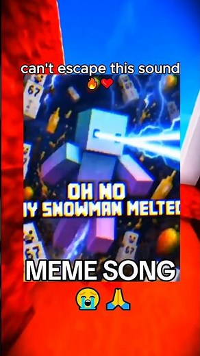 "Oh No, My Snowman Melted!" ⛄😭 (Meme Sound) 🔥