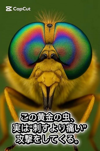 衝撃！！『アブ』は刺さない！？意外な攻撃方法とは！？