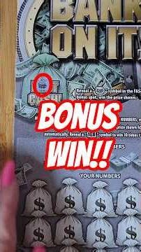 ‼️THIS COULD BE BIG‼️ 🤑BANK ON IT 🤑SYMBOL & NUMBER MATCH SCRATCH OFF TICKET #lottery #scratchtickets