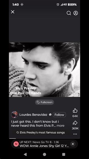 One Pair of Hands' by Elvis Presley. I've never heard it before. Thank you to @haveaconcern for sharing this beautiful song with us! 🎵🙌 ❤️#OnePairOfHands #ElvisPresley #JesusChrist #Faith | Teresa Crouch