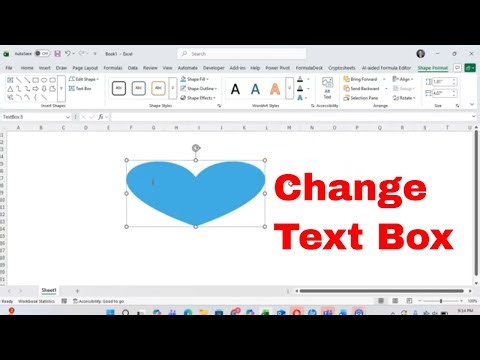 How to Instantly Change Text Box Shapes in Excel! 🔥Spice Up your Sheet! #tutorial #howto #msexcel