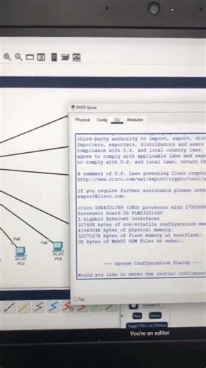It’s hard, but I'm still here, still fighting#packettracer #networkengineer#cybersecurity#ccna#cisco