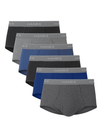 Caleçons mi-hauts Comfort Flex pour hommes Hanes Pack de 6 - Assortis - Walmart.ca