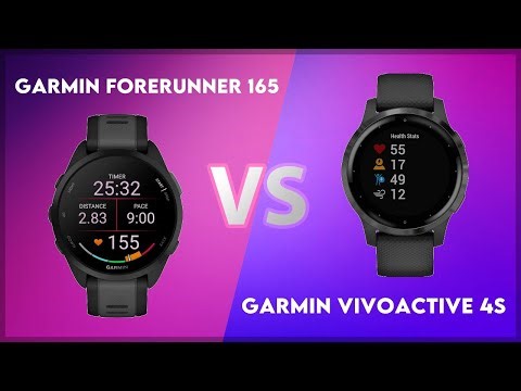 Garmin Forerunner 165 vs Garmin Vivoactive 4S Comparison