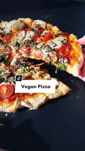 Delicious Vegan Pizza: Plant-based Recipe for Healthy Diet