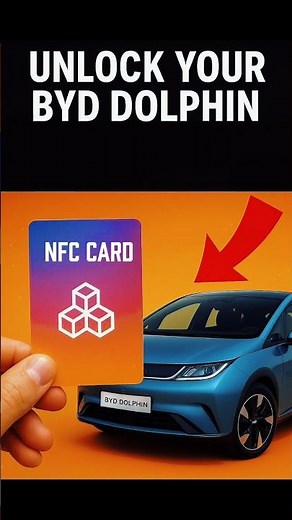 Start Your BYD Dolphin at Night Using NFC Card 🌙🚗 Smart Tech in Action #BYDDolphin #NFC #EVTech