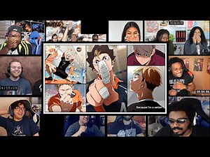HERO || Haikyuu!! To The Top Season 4 Part 2 Episode 21 Reaction Mashup
