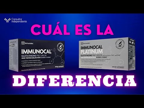 CUÁL ES LA DIFERENCIA DE IMMUNOCAL E IMMUNOCAL PLATINUM