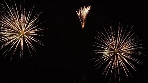 Firework Night Sky Holidays Celebration Stock Footage Video (100% Royalty-free) 1040355674 | Shutterstock