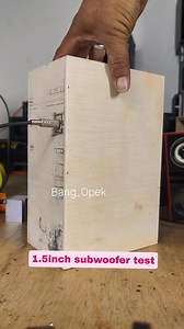 Mini subwoofer test | miniatur sound system