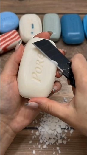 ✨ Satisfying soap cutting ASMR with relaxing crunchy sounds!