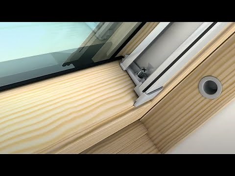 Installation Store Fenetre de Toit tres Facile pour velux® fakro roto