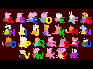 ABC Phonics Song 2 Letter Sounds with Peppa Pig | ABC Phonics Song for Children | Kids Songs