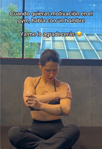 Y cuando te decepcione, ahí tendrás la motivación. Y si ya es del gym… ni te cuento 🤣😂 #gymtime #fitnesslife #gymgirl