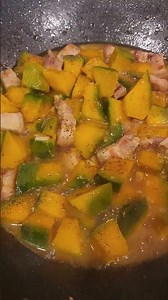 kabocha/pumpkin stirfry #cooking #pumpkin #homecook