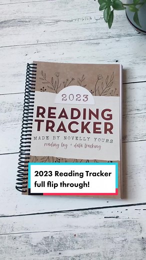 The Reader Tracker sample is in and I wanted to give you a detailed flip through! If you don’t know the Reading Tracker yet, it’s a notebook and log to record all of the books you read throughout the calendar year, focused on stats and data. They’re still available for preorder with an expected ship date of late October or early November! #readingtracker #booklog #bookjournal #booktok #bookstats #bookrecap #readingrecap #bookplanner #readingplanner #novellyyours