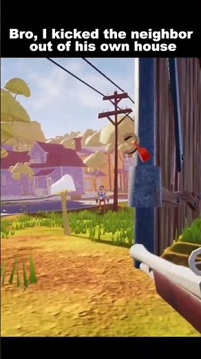 THIS IS MY HOUSE NOW! 💀 #helloneighbor