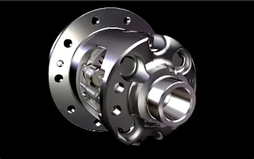 3D动画演示伊顿G80自锁式机械差速锁是如何工作的