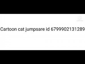 cartoon cat id roblox