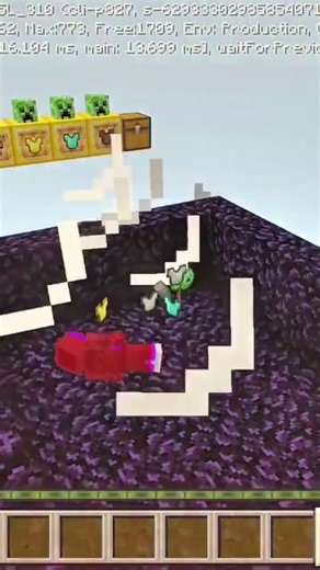 Part 1 💥chestplate vs creeper🧟‍♂️ #sgonlyyy #minecraft #minecraftchallenge