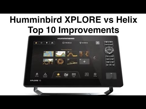 Humminbird XPLORE vs Helix, Top 10 Improvements