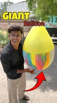 GIANT BALLON 💣😱|| #minivlog #vlog #ashortaday #bollon