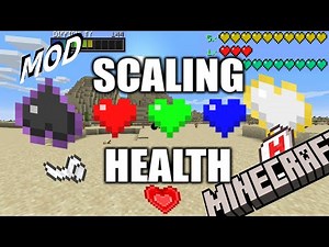 ¡¡MAS CORAZONES!! | MINECRAFT MOD | Scaling Health Review | 1.12.2 - 1.20.1|