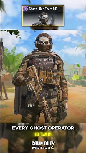 EVERY GHOST SKIN IN COD MOBILE 😍 (15 SKINS)