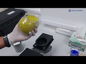 วิธีใช้งานเครื่องวัดสี MiniScan EZ กับ Bench Top Stand