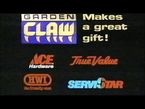 Garden Claw As Seen on TV Commercial from 1998