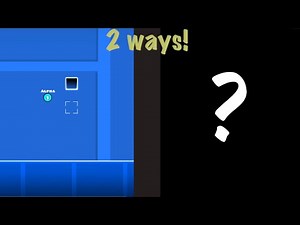 How to make objects invisible in Geometry Dash. [GUIDE]