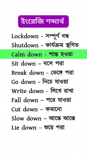 467K views · 4K reactions | Learning English vocabulary 220 #englishlearning #learnenglish #IELTS #spokenenglish #vocabulary | English Pathshala | Facebook