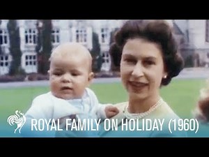 Royal Family On Holiday: Balmoral Castle (1960) | British Pathé